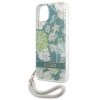 Чехол Guess Flower Strap для iPhone 13 mini Green (GUHCP13SHFLSN)
