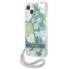 Чохол Guess Flower Strap для iPhone 13 Green (GUHCP13MHFLSN)