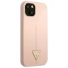Чехол Guess Silicone Triangle для iPhone 13 Pink (GUHCP13MSLTGP)
