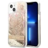 Чехол Guess Paisley Liquid Glitter для iPhone 13 mini Gold (GUHCP13SLFLSD)
