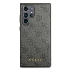 Чехол Guess 4G Metal Gold Logo для Samsung Galaxy S22 Ultra Grey (GUHCS22LG4GFGR)