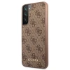 Чехол Guess 4G Metal Gold Logo для Samsung Galaxy S22 Plus Brown (GUHCS22MG4GFBR)