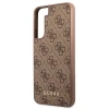 Чохол Guess 4G Metal Gold Logo для Samsung Galaxy S22 Plus Brown (GUHCS22MG4GFBR)