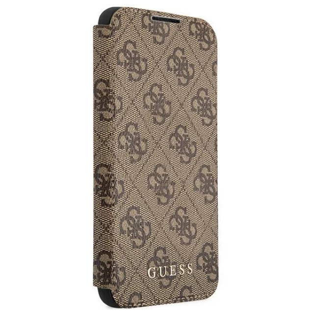 Чохол Guess 4G Metal Gold Logo для Samsung Galaxy S22 Plus Brown (GUBKS22MG4GFBR)