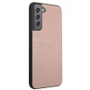 Чехол Guess Saffiano Stripe для Samsung Galaxy S22 Pink (GUHCS22SPSASBPI)