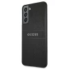 Чехол Guess Saffiano Stripe для Samsung Galaxy S21 FE G990 Black (GUHCS21FPSASBBK)
