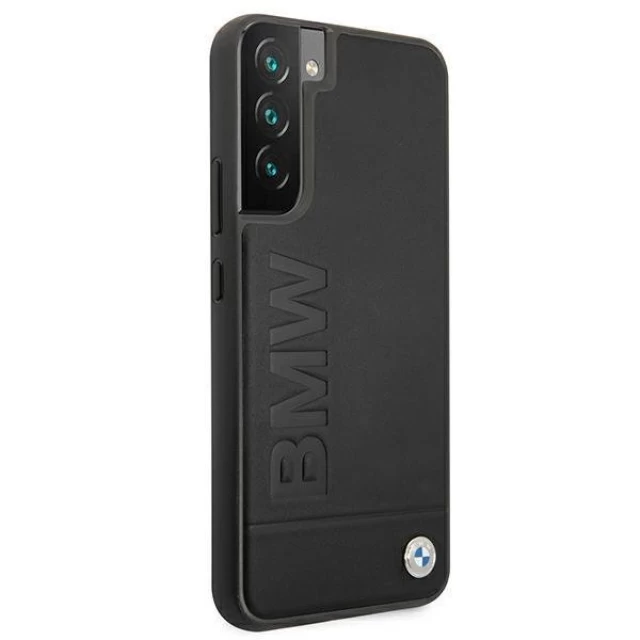 Чехол BMW для Samsung Galaxy S22 S901 Signature Logo Imprint Black (BMHCS22SSLLBK)