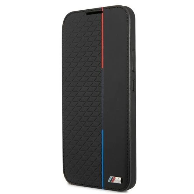 Чехол-книжка BMW для Samsung Galaxy S22 S901 M Collection Triangles Black (BMBKS22STRTBK)