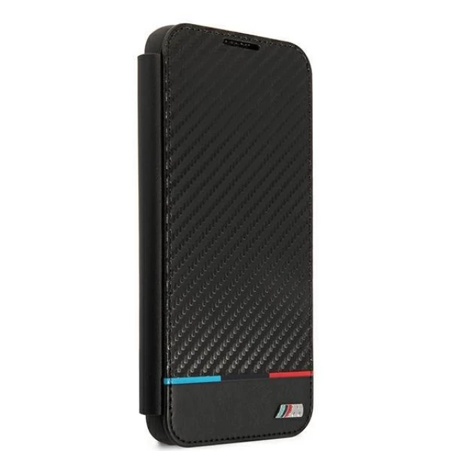 Чехол-книжка BMW для Samsung Galaxy S22 S901 M Collection Triangles Black (BMBKS22SPUCARTCBK)