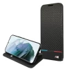 Чохол-книжка BMW для Samsung Galaxy S22 S901 M Collection Triangles Black (BMBKS22SPUCARTCBK)