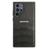 Чехол Mercedes для Samsung Galaxy S22 Ultra S908 Leather Debossed Lines Black (AMHCS22LGSEBK)