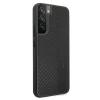 Чехол Mercedes для Samsung Galaxy S22 S901 Carbon Stripe&Embossed Black (AMHCS22SBLSCA)