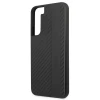 Чехол Mercedes для Samsung Galaxy S22 S901 Carbon Stripe&Embossed Black (AMHCS22SBLSCA)