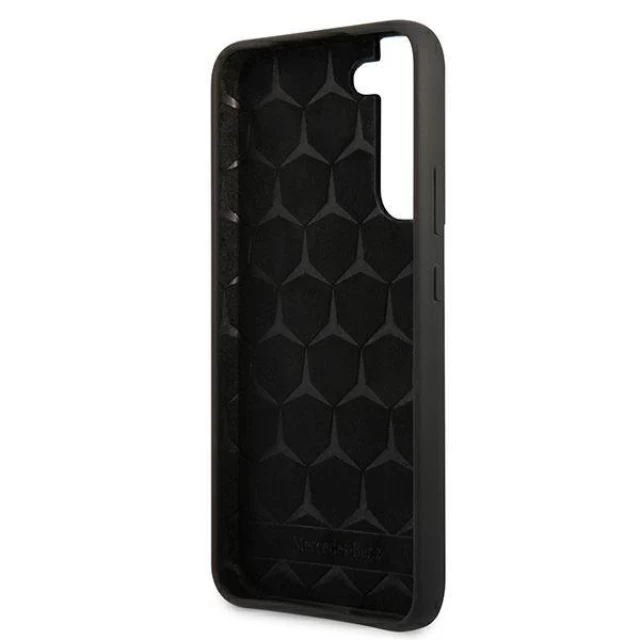 Чехол Mercedes для Samsung Galaxy S22 Plus S906 Silicone Black (MEHCS22MSILBK)