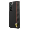 Чехол Ferrari для Samsung Galaxy S22 S901 On Track Carbon Stripe Black (FESAXHCS22SBK)