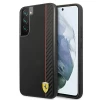 Чохол Ferrari для Samsung Galaxy S22 Plus S906 On Track Carbon Stripe Black (FESAXHCS22MBK)