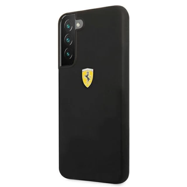 Чохол Ferrari для Samsung Galaxy S22 S901 On Track Silicone Black (FESSIHCS22SBK)