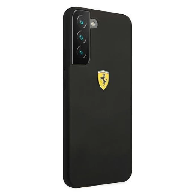 Чохол Ferrari для Samsung Galaxy S22 S901 On Track Silicone Black (FESSIHCS22SBK)