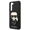 Чохол Karl Lagerfeld Saffiano Iconic Karl's Patch для Samsung Galaxy S22 Black (KLHCS22SOKPK)