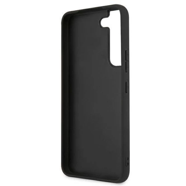 Чохол Karl Lagerfeld Saffiano Iconic Karl's Patch для Samsung Galaxy S22 Black (KLHCS22SOKPK)