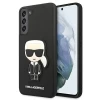 Чехол Karl Lagerfeld Saffiano Iconic Karl's Patch для Samsung Galaxy S22 Plus Black (KLHCS22MOKPK)