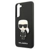 Чехол Karl Lagerfeld Saffiano Iconic Karl's Patch для Samsung Galaxy S22 Plus Black (KLHCS22MOKPK)