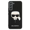 Чохол Karl Lagerfeld Saffiano Ikonik Karl`s Head для Samsung Galaxy S22 S901 Black (KLHCS22SSAKHBK)