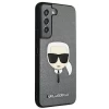 Чохол Karl Lagerfeld Saffiano Iconic Karl's Head для Samsung Galaxy S22 Silver (KLHCS22SSAKHSL)