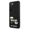 Чехол Karl Lagerfeld Karl and Choupette для Samsung Galaxy S22 Plus Black (KLHCS22MSSKCK)