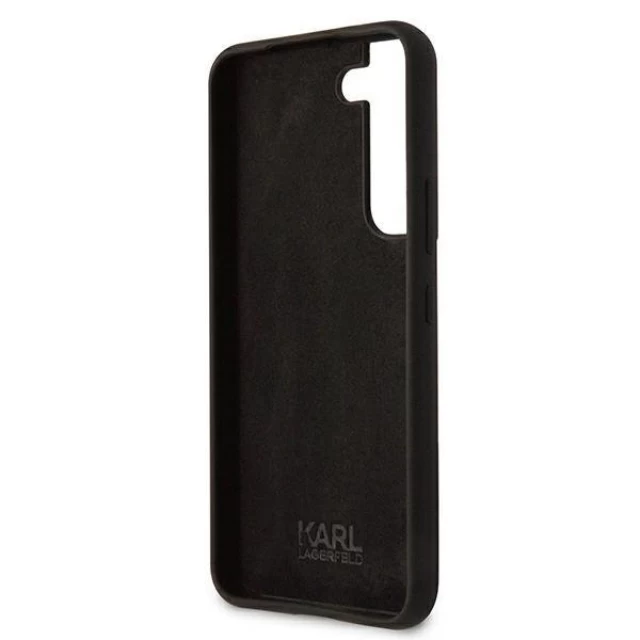 Чехол Karl Lagerfeld Karl and Choupette для Samsung Galaxy S22 Plus Black (KLHCS22MSSKCK)