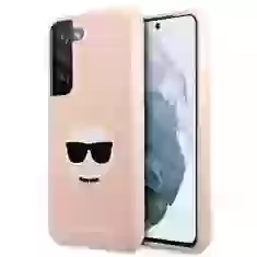 Чехол Karl Lagerfeld Silicone Choupette Head для Samsung Galaxy S22 Plus Pink (KLHCS22MSLCHPI)