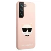 Чохол Karl Lagerfeld Silicone Choupette Head для Samsung Galaxy S22 Plus Pink (KLHCS22MSLCHPI)