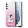 Чохол Karl Lagerfeld Choupette Eat для Samsung Galaxy S22 Pink (KLHCS22SCFNRCPI)