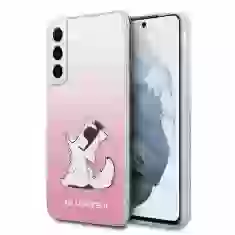 Чохол Karl Lagerfeld Choupette Eat для Samsung Galaxy S22 Pink (KLHCS22SCFNRCPI)
