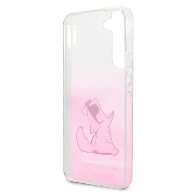 Чохол Karl Lagerfeld Choupette Eat для Samsung Galaxy S22 Pink (KLHCS22SCFNRCPI)