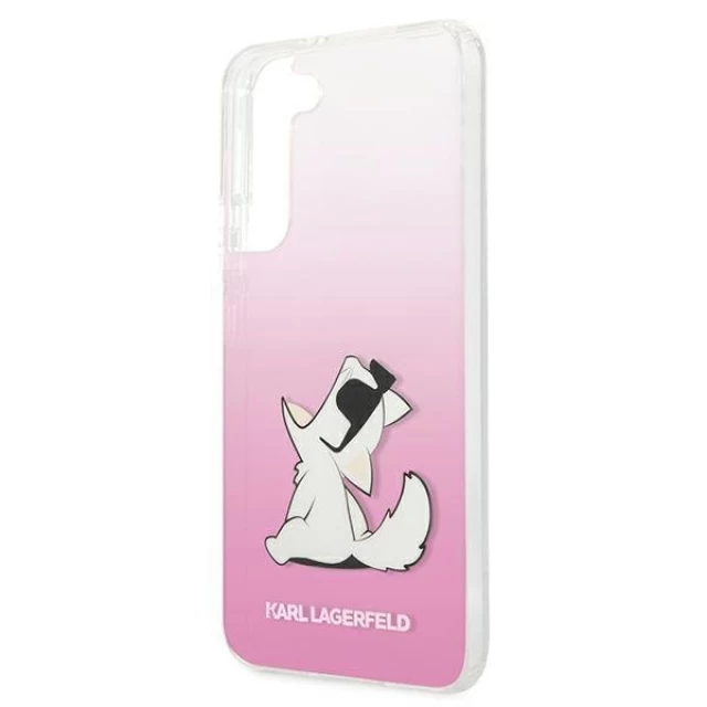 Чохол Karl Lagerfeld Choupette Eat для Samsung Galaxy S22 Plus Pink (KLHCS22MCFNRCPI)