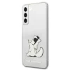 Чохол Karl Lagerfeld Choupette Eat для Samsung Galaxy S22 Transparent (KLHCS22SCFNRC)