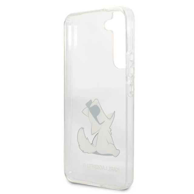 Чехол Karl Lagerfeld Choupette Eat для Samsung Galaxy S22 Transparent (KLHCS22SCFNRC)