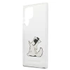 Чехол Karl Lagerfeld Choupette Eat для Samsung Galaxy S22 Ultra Transparent (KLHCS22LCFNRC)