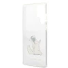 Чохол Karl Lagerfeld Choupette Eat для Samsung Galaxy S22 Ultra Transparent (KLHCS22LCFNRC)