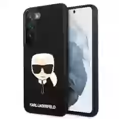 Чохол Karl Lagerfeld Karl's Head для Samsung Galaxy S22 Black (KLHCS22SSLKHBK)