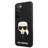 Чохол Karl Lagerfeld Karl's Head для Samsung Galaxy S22 Black (KLHCS22SSLKHBK)