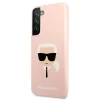 Чохол Karl Lagerfeld Karl's Head для Samsung Galaxy S22 Pink (KLHCS22SSLKHPI)