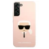 Чехол Karl Lagerfeld Karl's Head для Samsung Galaxy S22 Pink (KLHCS22SSLKHPI)