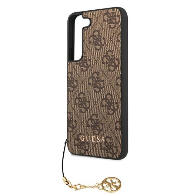 Чохол Guess Charms Collection для Samsung Galaxy S22 Brown (GUHCS22SGF4GBR)