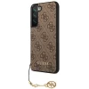 Чехол Guess Charms Collection для Samsung Galaxy S22 Plus Brown (GUHCS22MGF4GBR)