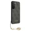 Чехол Guess Charms Collection для Samsung Galaxy S22 Grey (GUHCS22SGF4GGR)