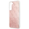 Чехол Guess 4G Glitter для Samsung Galaxy S22 Pink (GUHCS22SPCU4GLPI)