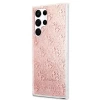 Чохол Guess 4G Glitter для Samsung Galaxy S22 Ultra Pink (GUHCS22LPCU4GLPI)