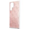 Чехол Guess 4G Glitter для Samsung Galaxy S22 Ultra Pink (GUHCS22LPCU4GLPI)